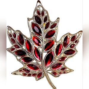 Bath & Body Works Red Autumn Maple Leaf Wallflower Nightlight Plug